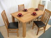 Dining Table, Oak Kitchen Table, Dining Furniture